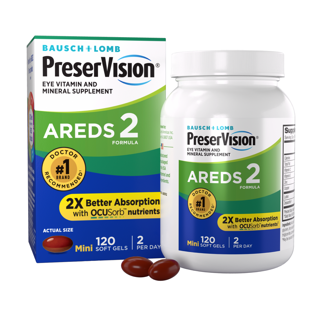 Preser Visions AREDS 2 Formula MiniGels