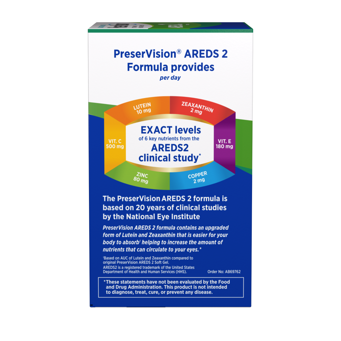 Preser Visions AREDS 2 Formula MiniGels
